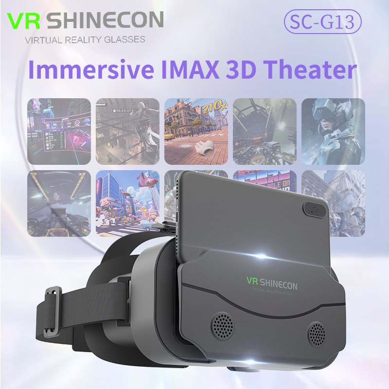 Vr Headset Pc - G10 G13 IMAX巨大スクリーン仮想3D VRメガネ Google Cardboard