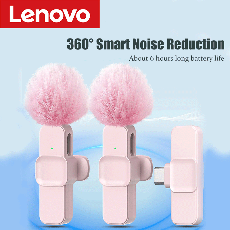 Pc Gaming Pink - Lenovo ピンク ワイヤレスラベリアマイク iPhone Android PC