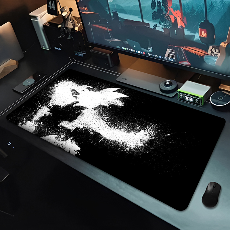 DBZ ブラックアニメマウスパッドドラゴンボール大型 PC  - Pc Gaming Lounge のレビューと価格