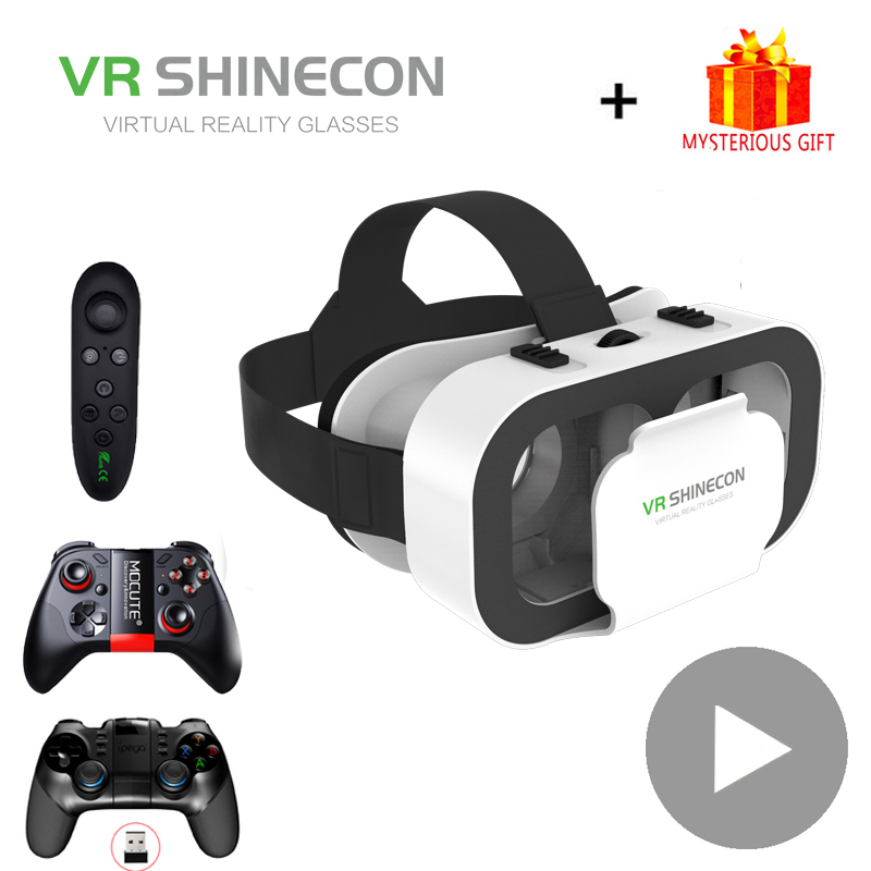Vr shinecon-スマートフォン用3dバーチャルリアリ - Vr Headset Pc のレビューと価格